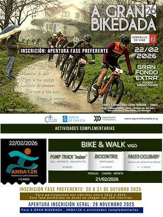 Fechas, información, programa, cartel, imágenes, mapa y ubicación de A Gran Bikedada (2026)  en  Vigo