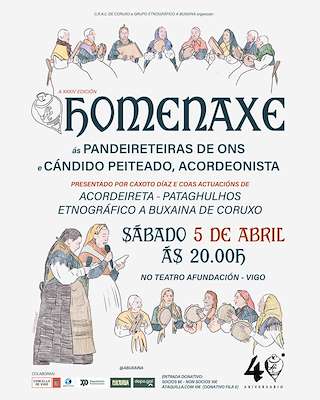 Fechas, información, programa, cartel, imágenes, mapa y ubicación de XXXIV A Homenaxe  en  Vigo