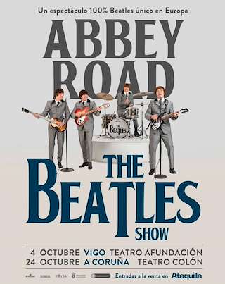 Fechas, información, programa, cartel, imágenes, mapa y ubicación de Abbey Road - Tributo a The Beatles (2025)  en  Vigo