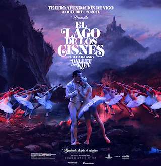 Fechas, información, programa, cartel, imágenes, mapa y ubicación de Ballet de Kiev - El Lago de los Cisnes (2025)  en  Vigo