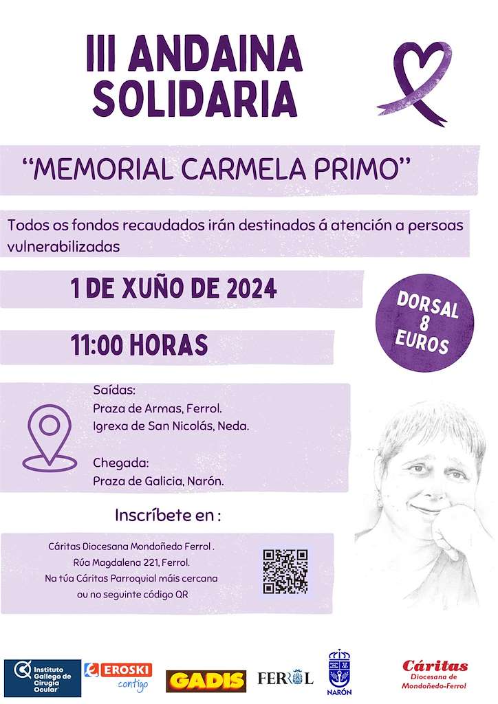 II Caminata Solidaria Inclusiva en Ferrol