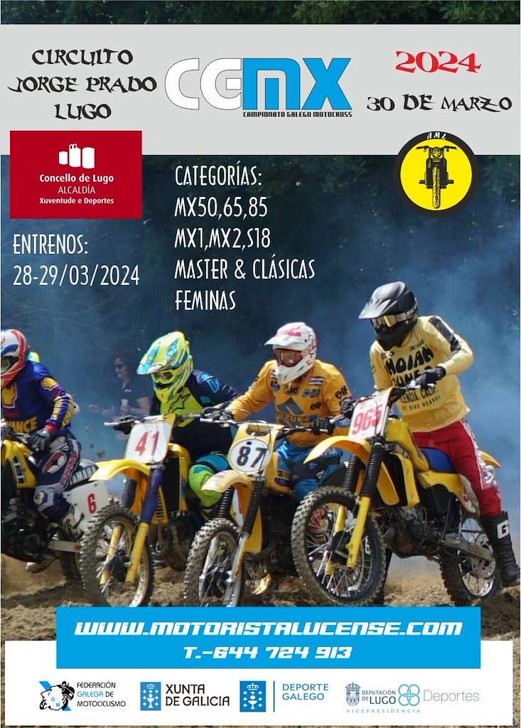 Campionato Galego de Motocross Clásico en Lugo