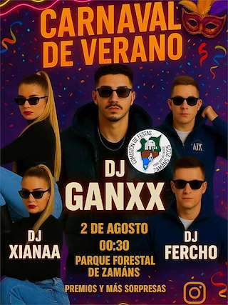 Fechas, información, programa, cartel, imágenes, mapa y ubicación de Carnaval de Verano  en  Vigo