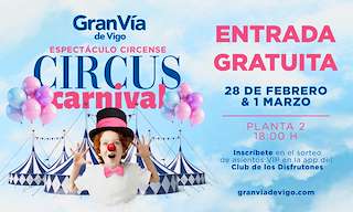 Fechas, información, programa, cartel, imágenes, mapa y ubicación de Carnaval del Centro Comercial Gran Vía  en  Vigo