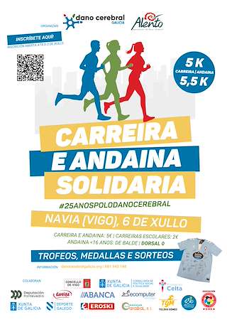 Fechas, información, programa, cartel, imágenes, mapa y ubicación de Carreira e Andaina Solidaria  en  Vigo