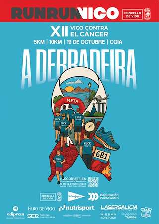 Fechas, información, programa, cartel, imágenes, mapa y ubicación de XII Carrera de Vigo contra el Cáncer (2025)