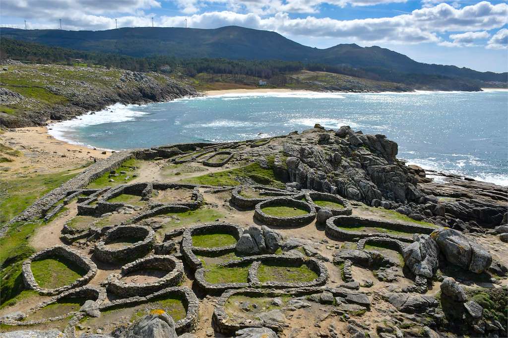 Castro de Baroña en Porto do Son