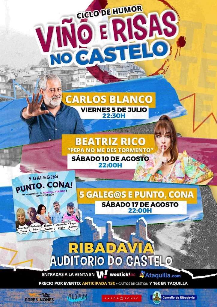 Ciclo De Humor Vi O E Risas No Castelo En Ribadavia