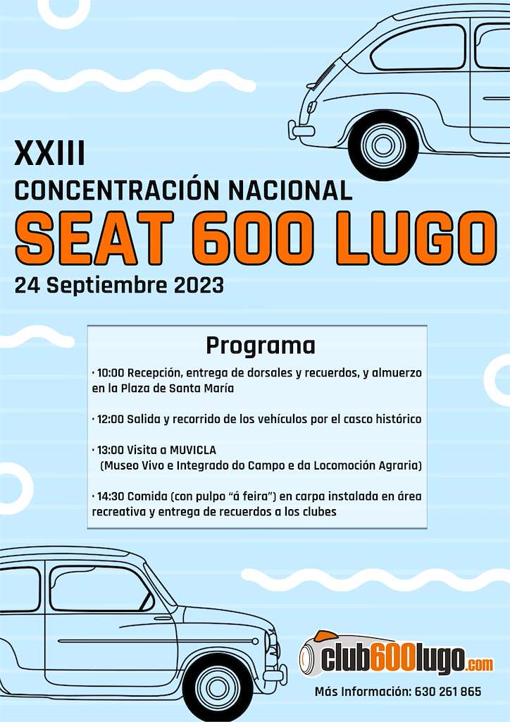 XXIII Concentración Seat 600 en Lugo