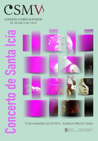 Fechas, información, programa, cartel, imágenes, mapa y ubicación de Concerto Conmemorativo Santa Icía  en  Vigo