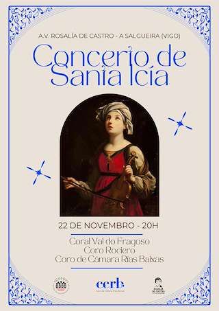 Fechas, información, programa, cartel, imágenes, mapa y ubicación de Concerto de Santa Icía de A Salgueira  en  Vigo