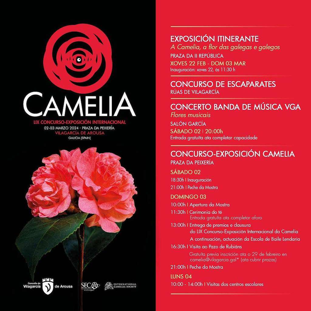 LIX Concurso - Exposición Internacional da Camelia en Vilagarcía de Arousa