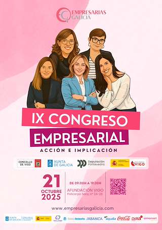 Fechas, información, programa, cartel, imágenes, mapa y ubicación de IX Congreso Empresarial - Acción e Implicación (2025)  en  Vigo