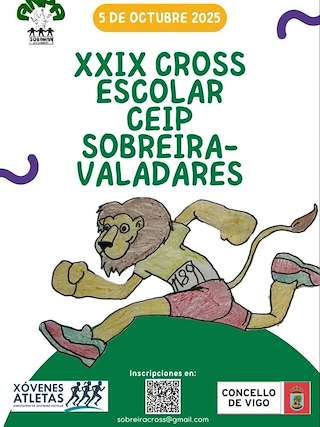 Fechas, información, programa, cartel, imágenes, mapa y ubicación de XXIV Cross Escolar CEIP Sobreira - Valadares (2025)  en  Vigo