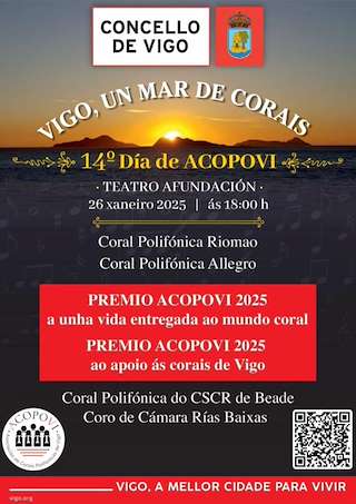 Fechas, información, programa, cartel, imágenes, mapa y ubicación de XIV Día de Acopovi  en  Vigo