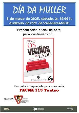Fechas, información, programa, cartel, imágenes, mapa y ubicación de Día Internacional da Muller de Valladares  en  Vigo