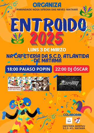 Fechas, información, programa, cartel, imágenes, mapa y ubicación de Entroido de Matamá   en  Vigo