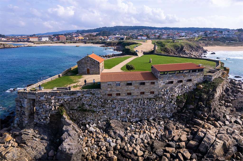 Ermita De Nuestra Se Ora De La Lanzada En Sanxenxo