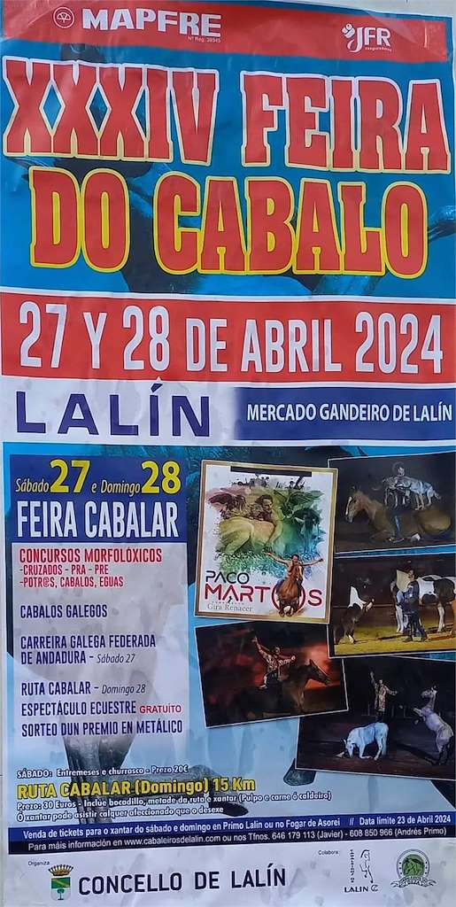 XXXIV Feira do Cabalo (2024) en Lalín