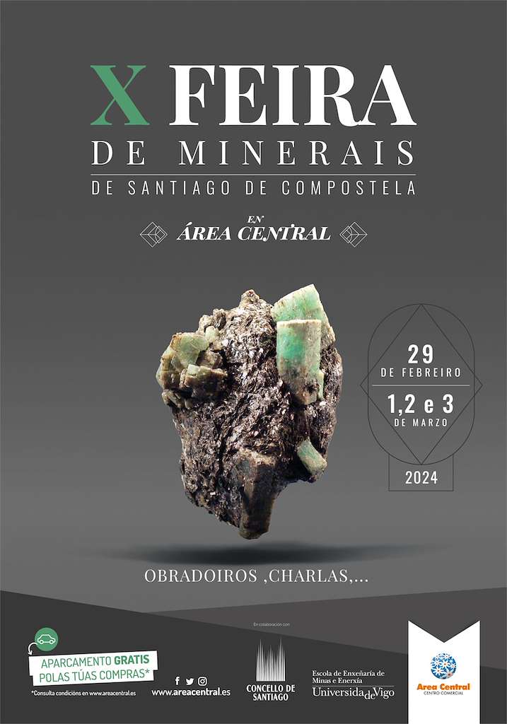X Feria de Minerales en Santiago de Compostela