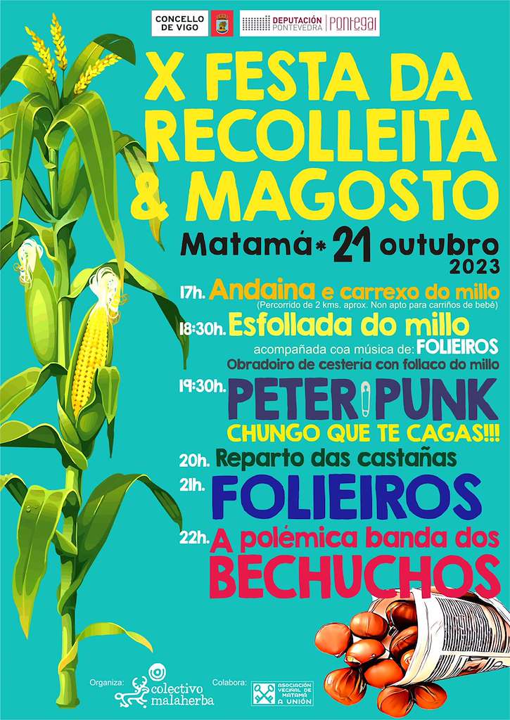X Festa da Recolleita do Millo de Matamá en Vigo