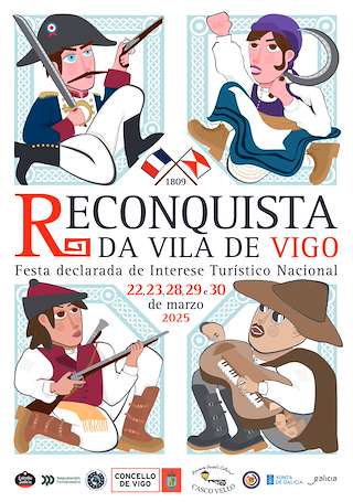 Fechas, información, programa, cartel, imágenes, mapa y ubicación de Festa da Reconquista  en  Vigo