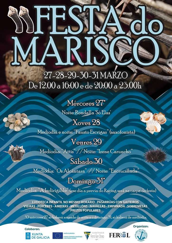 II Festa do Marisco en Ferrol