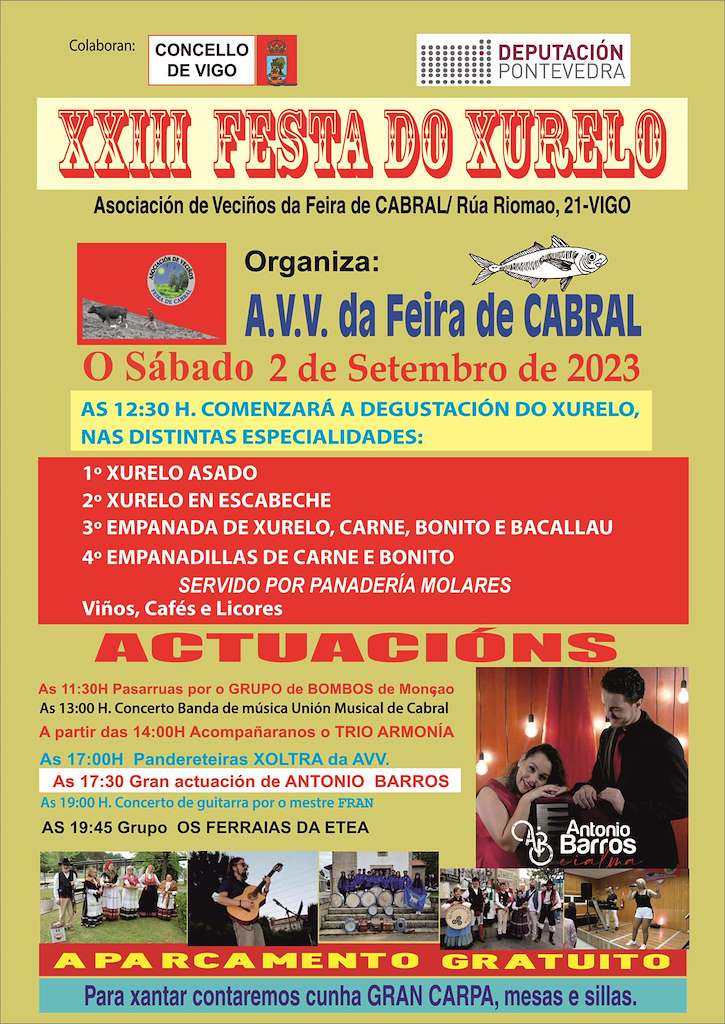XXIII Festa do Xurelo de Cabral en Vigo