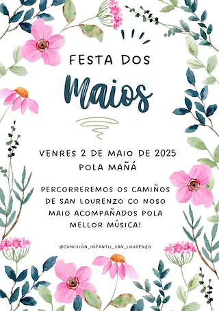 Fechas, información, programa, cartel, imágenes, mapa y ubicación de Festa dos Maios de San Lourenzo   en  Vigo