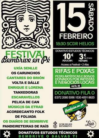 Fechas, información, programa, cartel, imágenes, mapa y ubicación de Festival Bembrive en Pé   en  Vigo