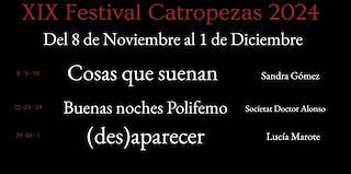 Fechas, información, programa, cartel, imágenes, mapa y ubicación de XX Festival Catropezas (2025)  en  Vigo