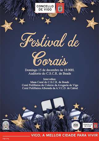 Fechas, información, programa, cartel, imágenes, mapa y ubicación de Festival de Corais de Beade  en  Vigo