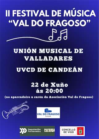 Fechas, información, programa, cartel, imágenes, mapa y ubicación de Festival de Música Val do Fragoso  en  Vigo