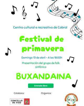 Fechas, información, programa, cartel, imágenes, mapa y ubicación de Festival de Primavera de Cabral   en  Vigo