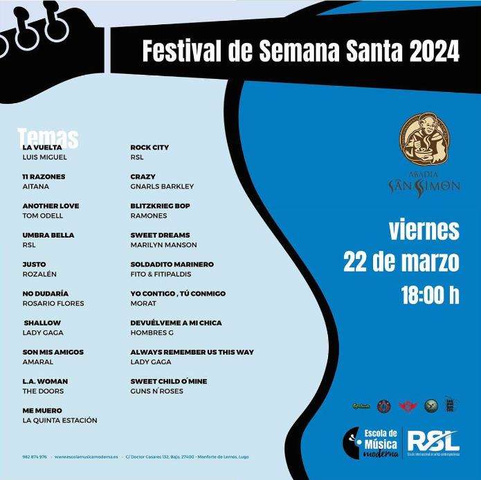 Festival de Semana Santa en Monforte de Lemos