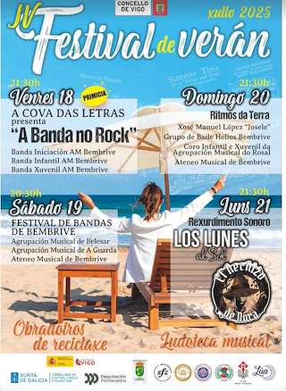 Fechas, información, programa, cartel, imágenes, mapa y ubicación de IV Festival de Verán  en  Vigo