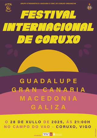 Fechas, información, programa, cartel, imágenes, mapa y ubicación de Festival Folclórico Internacional de Coruxo   en  Vigo