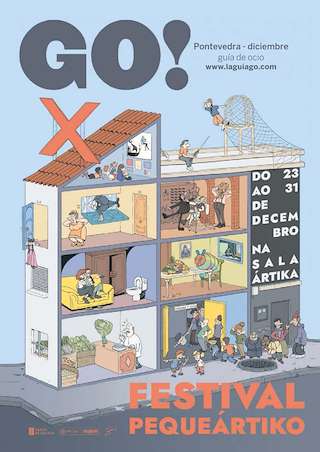 Fechas, información, programa, cartel, imágenes, mapa y ubicación de X Festival Pequeártiko  en  Vigo