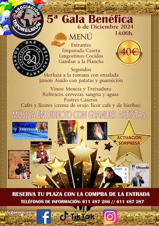 Fechas, información, programa, cartel, imágenes, mapa y ubicación de VI Gala Benéfica de Taporelmun  (2025)  en  Vigo