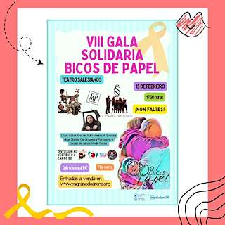 Fechas, información, programa, cartel, imágenes, mapa y ubicación de VIII Gala Solidaria Bicos de Papel  en  Vigo