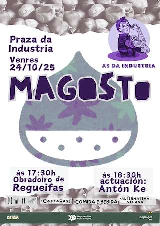Fechas, información, programa, cartel, imágenes, mapa y ubicación de Magosto da Industria (2025)  en  Vigo