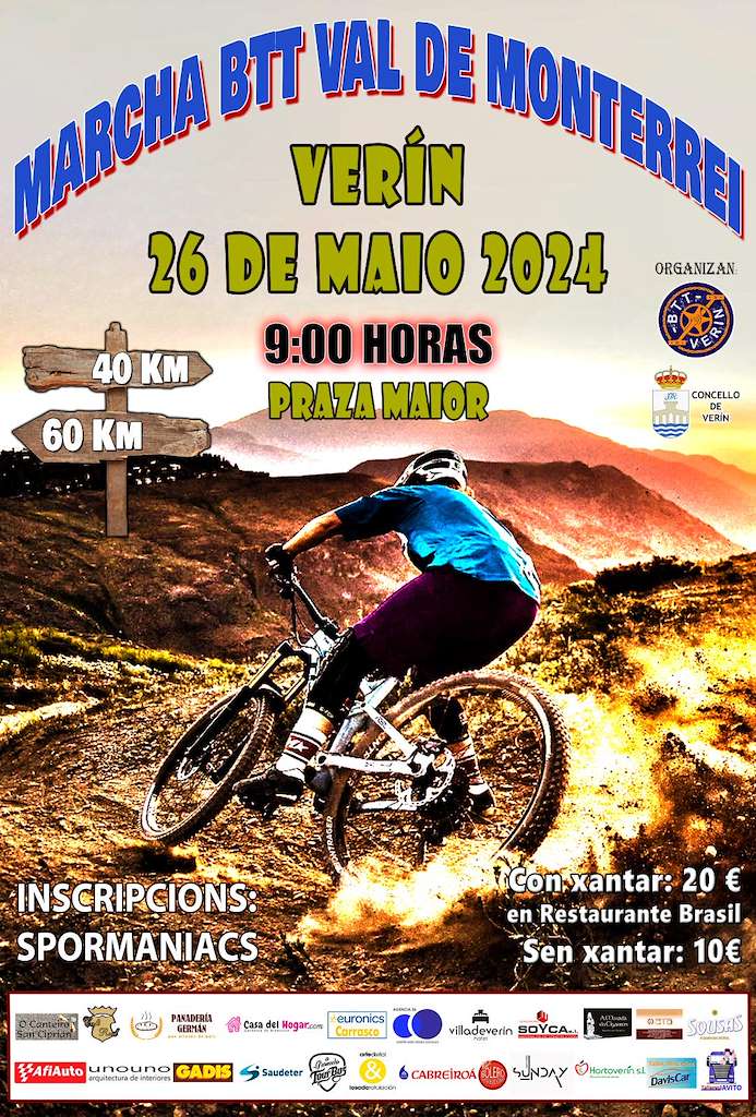 XIV Marcha BTT Val de Monterrei (2024) en Verín