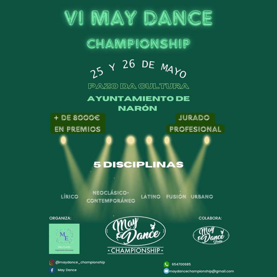 VI May Dance Championship (2024) en Narón