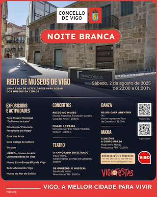 Fechas, información, programa, cartel, imágenes, mapa y ubicación de Noite Branca  en  Vigo