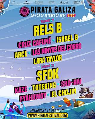 Fechas, información, programa, cartel, imágenes, mapa y ubicación de Pirata Festival   en  Vigo