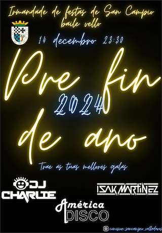 Fechas, información, programa, cartel, imágenes, mapa y ubicación de Pre Fin de Ano de Valadares  en  Vigo