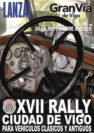 Fechas, información, programa, cartel, imágenes, mapa y ubicación de XVII Rally de Clásicos Ciudad de Vigo