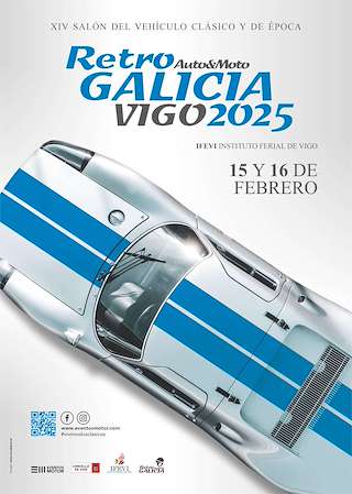 Fechas, información, programa, cartel, imágenes, mapa y ubicación de Retro Auto & Moto Galicia - XIV Salón del Vehículo Clásico y de Época  en  Vigo