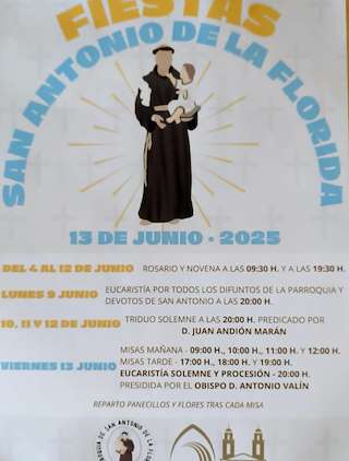 Fechas, información, programa, cartel, imágenes, mapa y ubicación de San Antonio de la Florida   en  Vigo