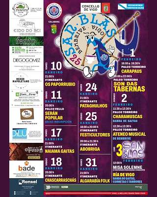 Fechas, información, programa, cartel, imágenes, mapa y ubicación de San Blas de Bembrive  en  Vigo